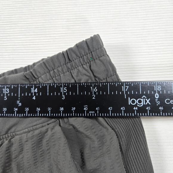 Athleta High Rise Textured Brooklyn Jogger in Mountain Olive Women's Size 14T - Picture 2 of 7